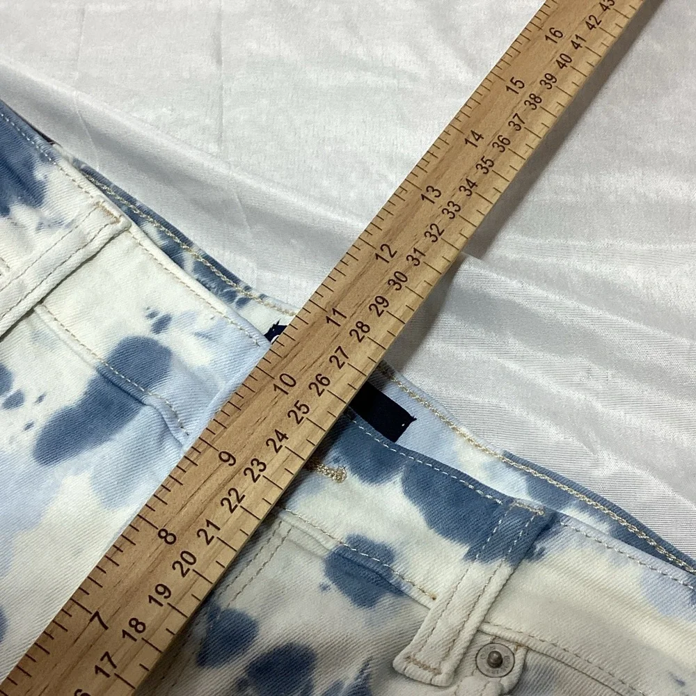 NWT GAP 12/31 Legging Skimmer Tie-Dye Denim - Picture 12 of 13